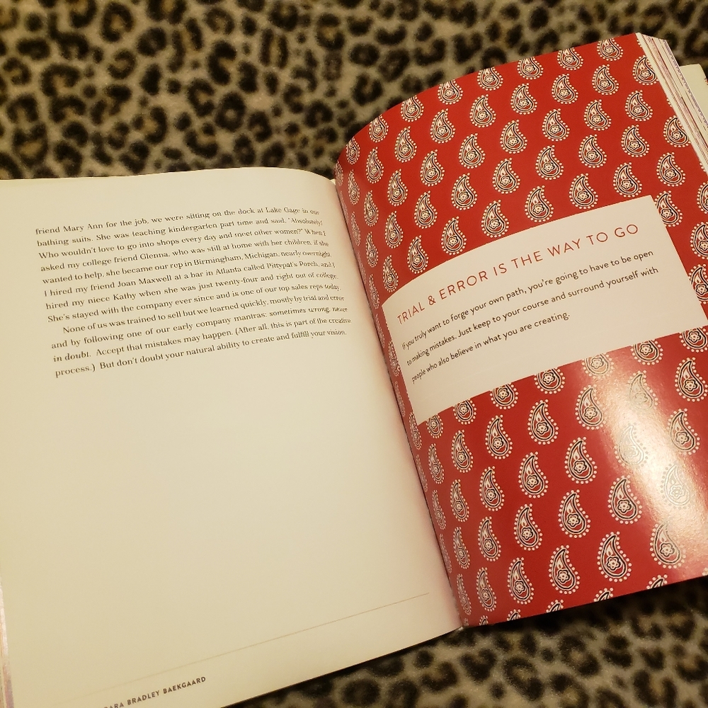 2017 Vera Bradley "A Colorful Way of Living" Vera Bradley Hardcover Book, New - Picture 6 of 15